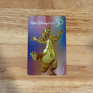 Disney Figment Hotel Room Key Card | EPCOT‎ Collectible
